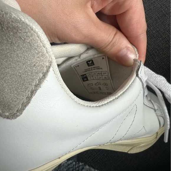 Veja Esplar White Womens Sneakers Size 7 - Picture 9 of 16